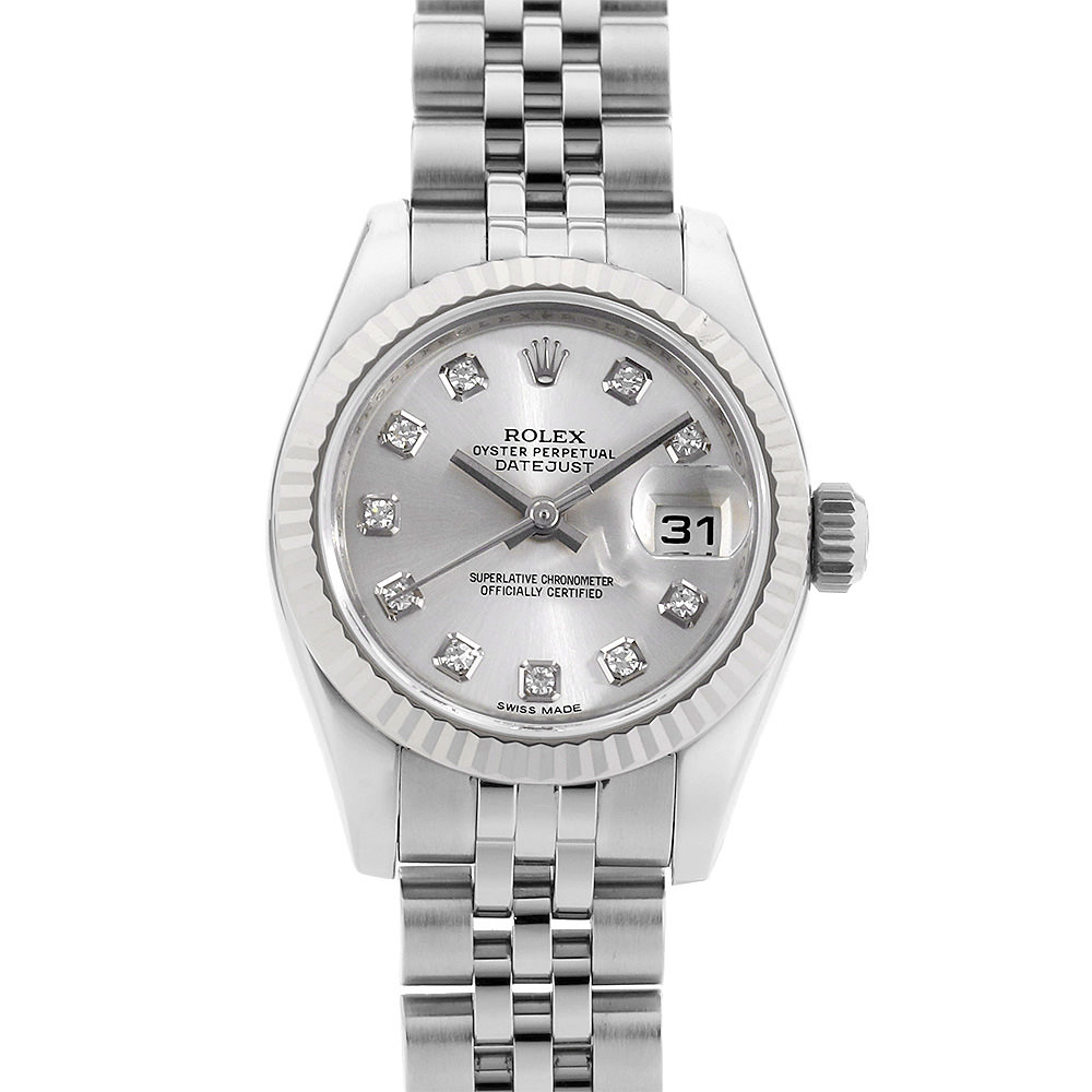 デイトジャスト 10Pダイヤ 179174G メイン画像