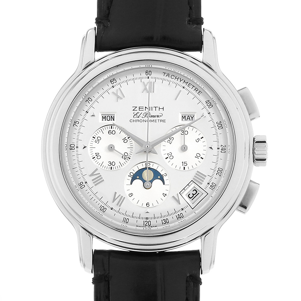 クロノマスター トリプルカレンダー エルプリメロ ムーンフェイズ 02.0240.410/01 メイン画像