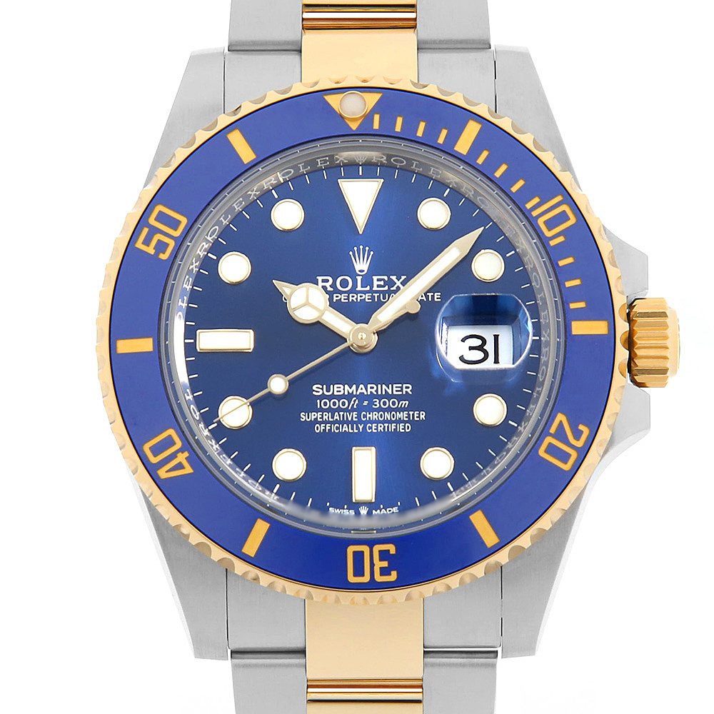 サブマリーナ デイト ブルーベゼル 126613LB メイン画像