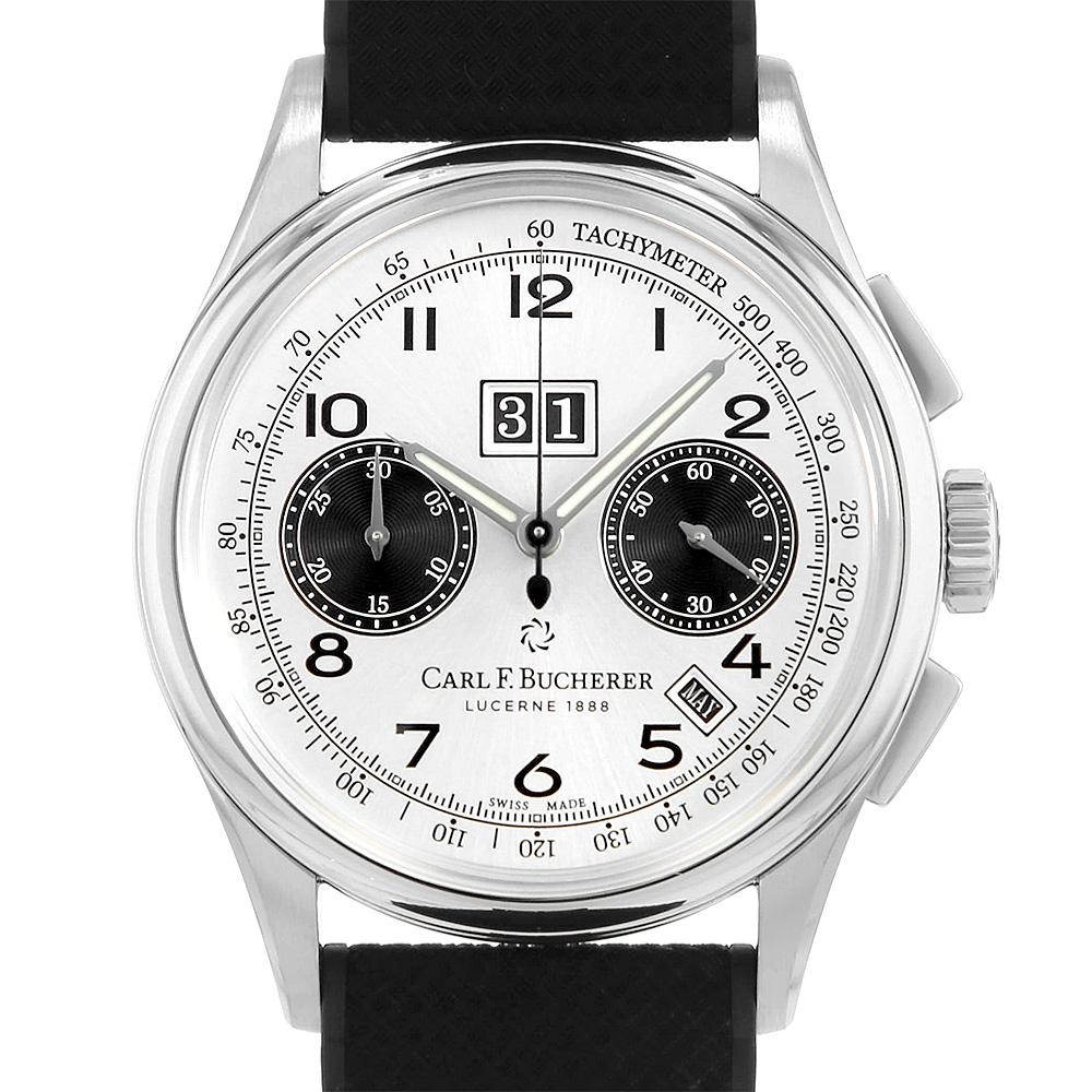 00.10803.08.12.01 シルバー Carl F. Bucherer（カール F. ブヘラ