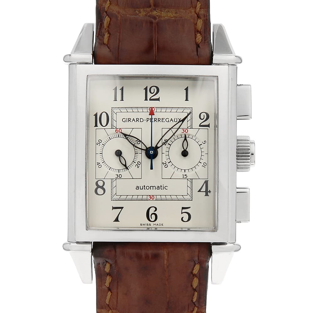 ジラールペルゴ  25990-0-11-8186 メンズ 中古