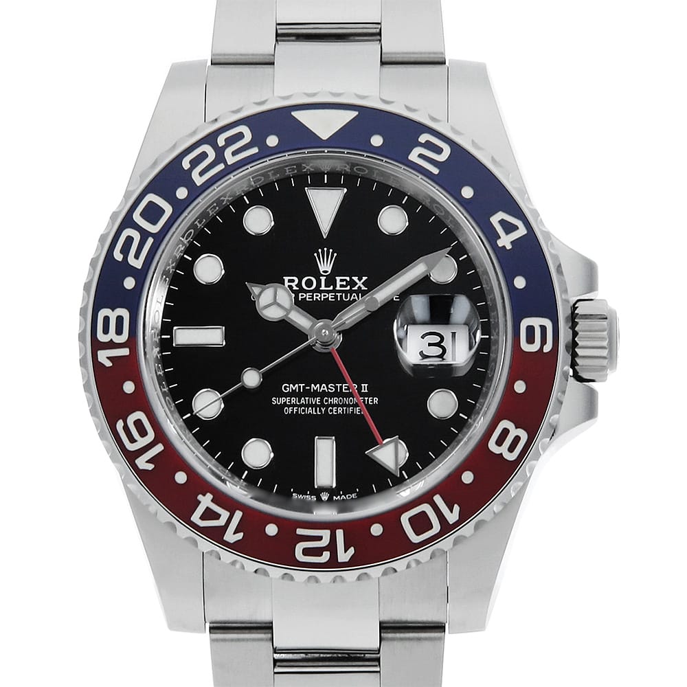 ロレックス GMTマスター 126710BLRO メンズ 中古