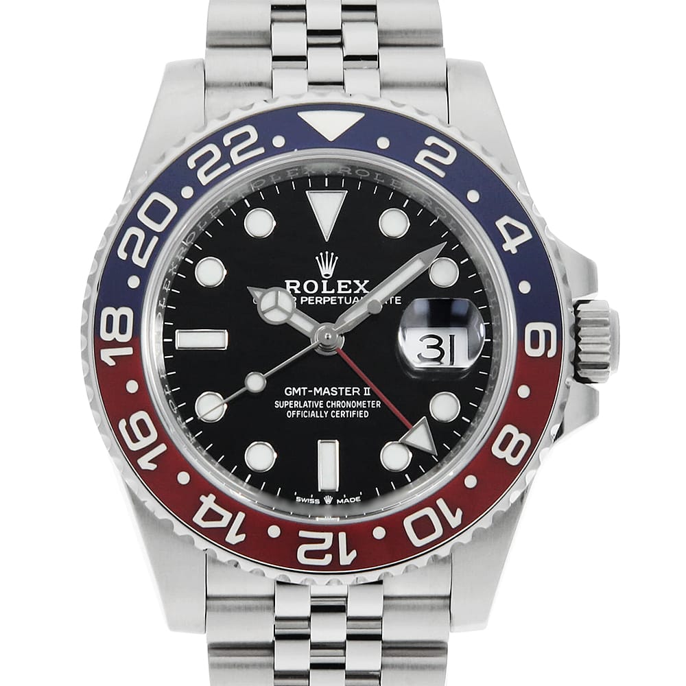 ロレックス GMTマスター 126710BLRO メンズ 中古