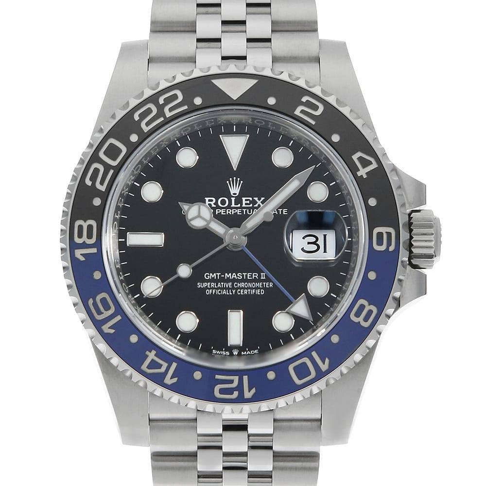ロレックス GMTマスター 126710BLNR メンズ 中古