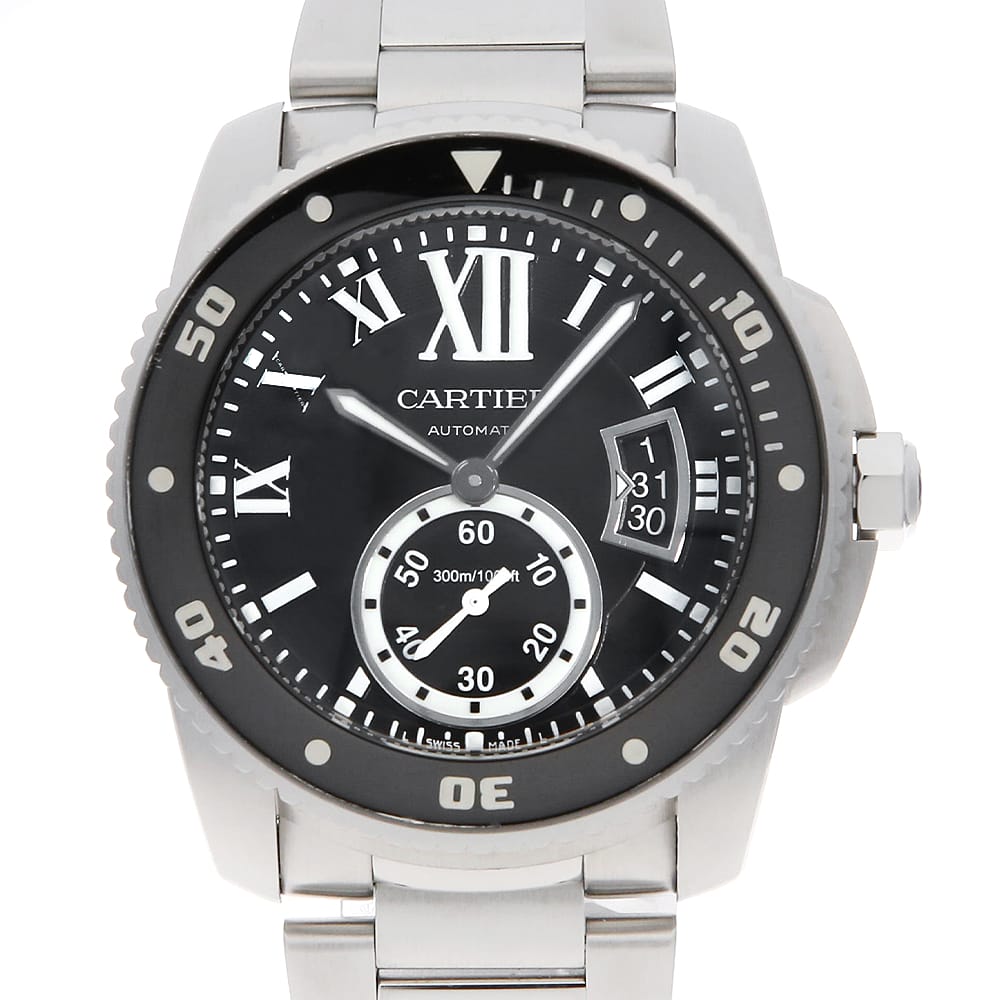 カルティエ カリブル ドゥ カルティエ W7100057 メンズ 中古