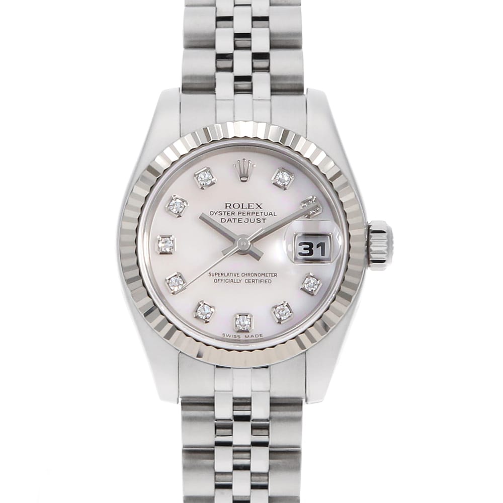 ロレックス デイトジャスト 179174NG レディース 中古