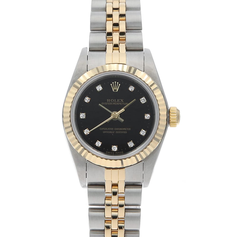 ロレックス オイスターパーペチュアル 76193G レディース 中古