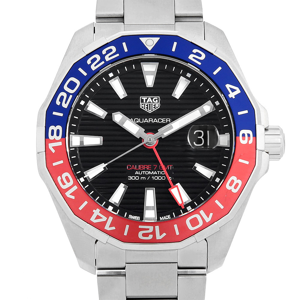 タグホイヤー アクアレーサー キャリバー7 GMT WAY201F.BA0927 中古 メンズ