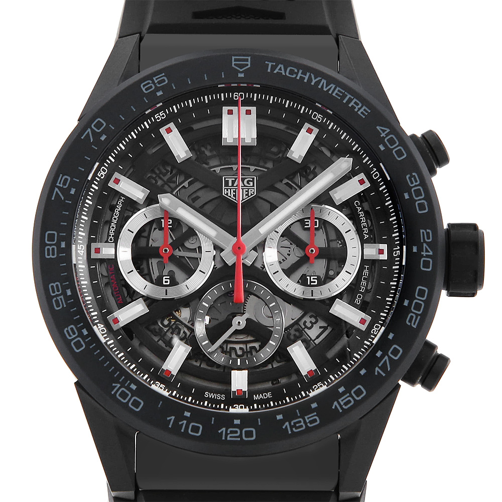 タグホイヤー カレラ キャリバー ホイヤー02 クロノグラフ CBG2A90.FT6173 中古 メンズ