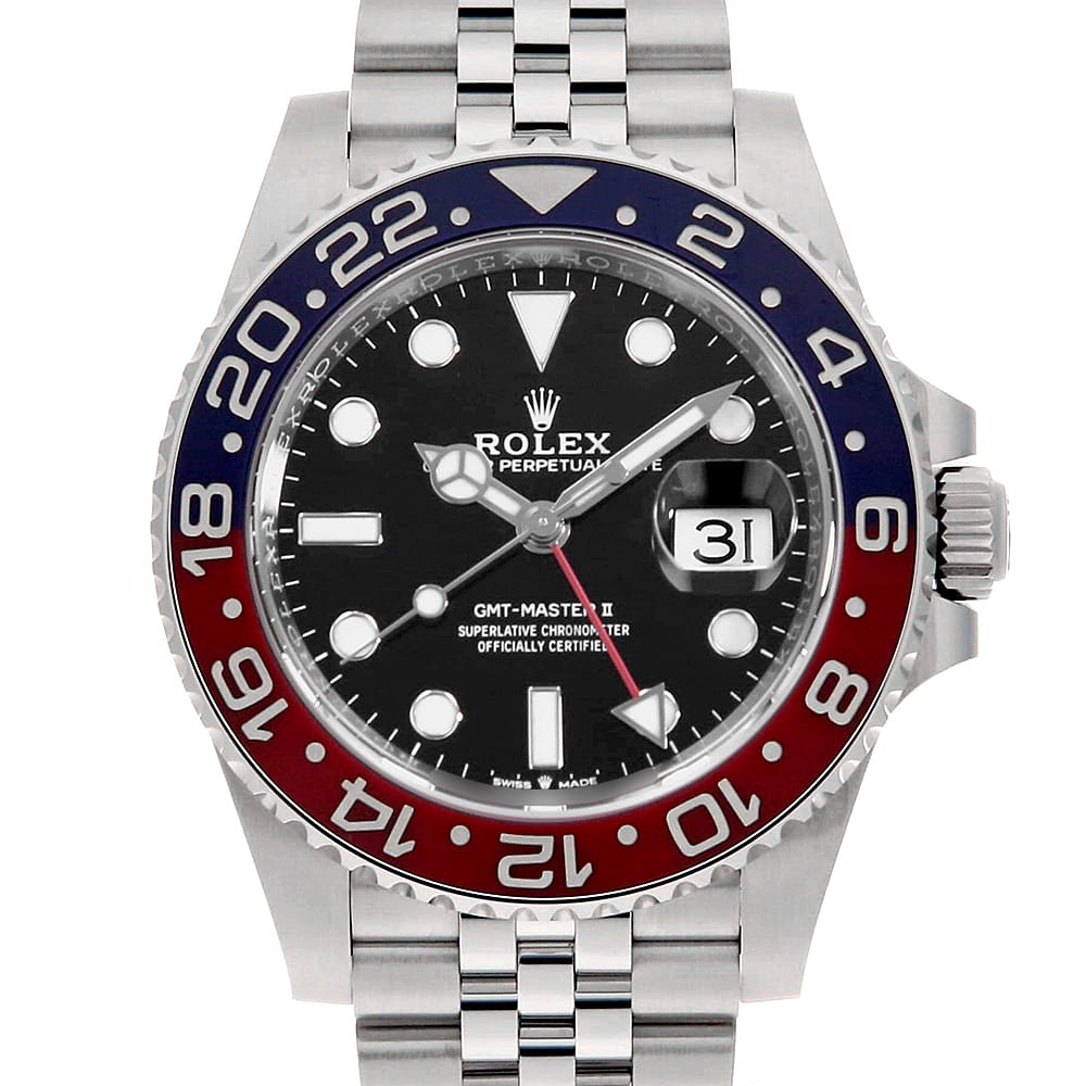 ロレックス GMTマスター 126710BLRO メンズ 中古