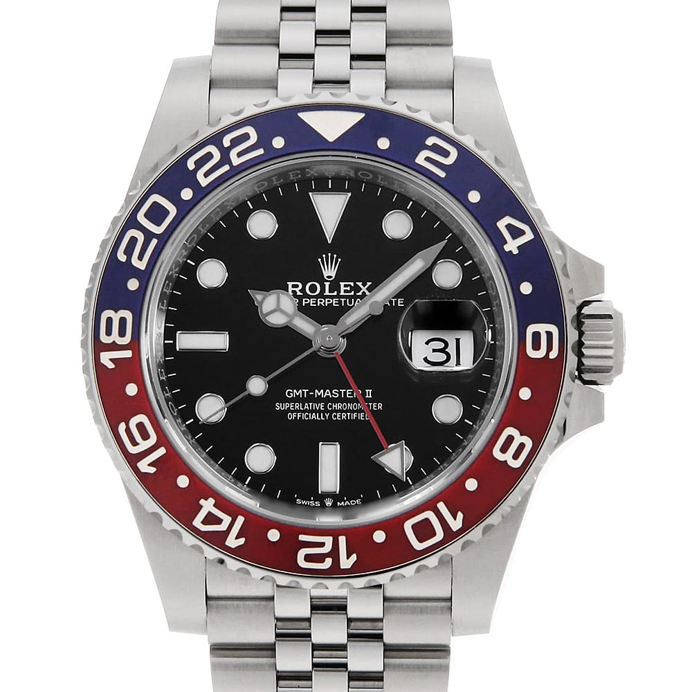 ロレックス GMTマスター 126710BLRO メンズ 中古