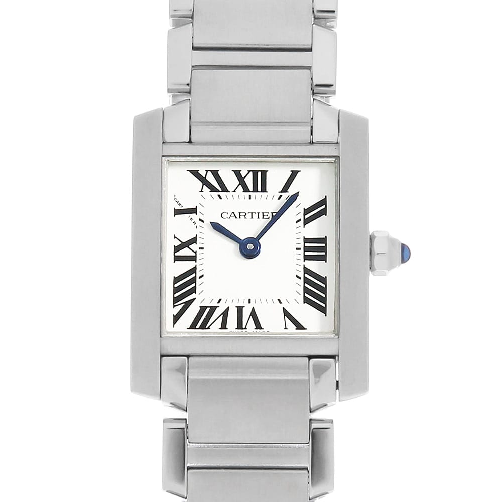カルティエ タンクフランセーズ W51008Q3 レディース 中古