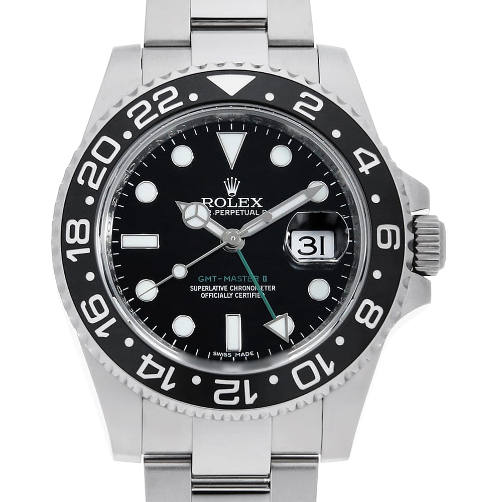 ロレックス GMTマスター 116710LN メンズ 中古