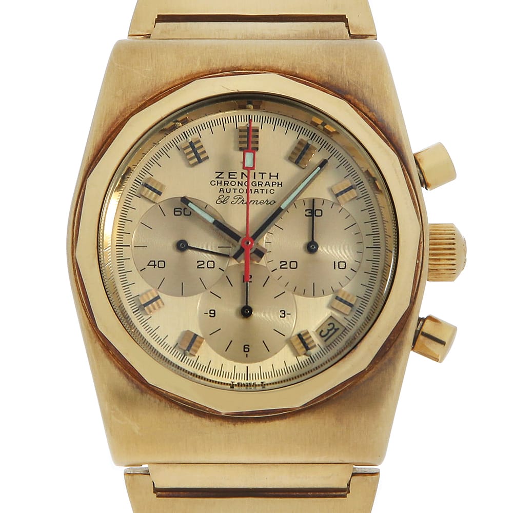 G7813 シャンパン ZENITH（ゼニス）エルプリメロ アンティーク | 東京