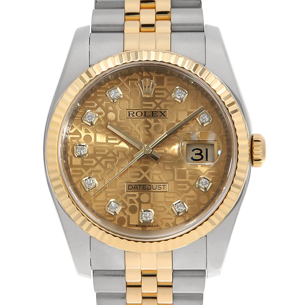 ROLEX Datejust 116233G Men's Used
