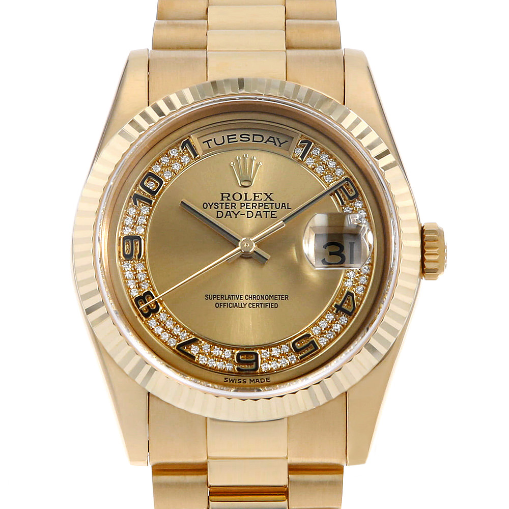 ロレックス デイデイト 118238MA メンズ 中古