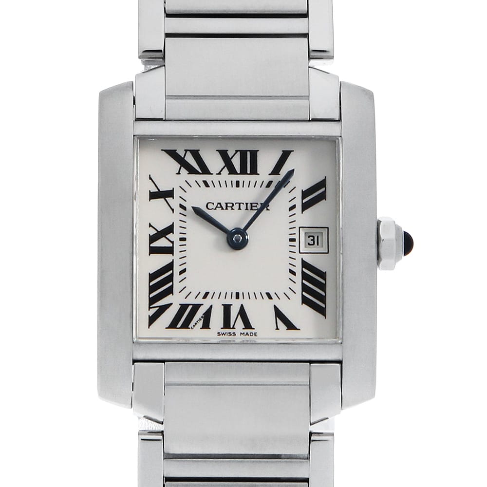 Cartier Tank Francaise W51011Q3 Boys (Unisex) Used