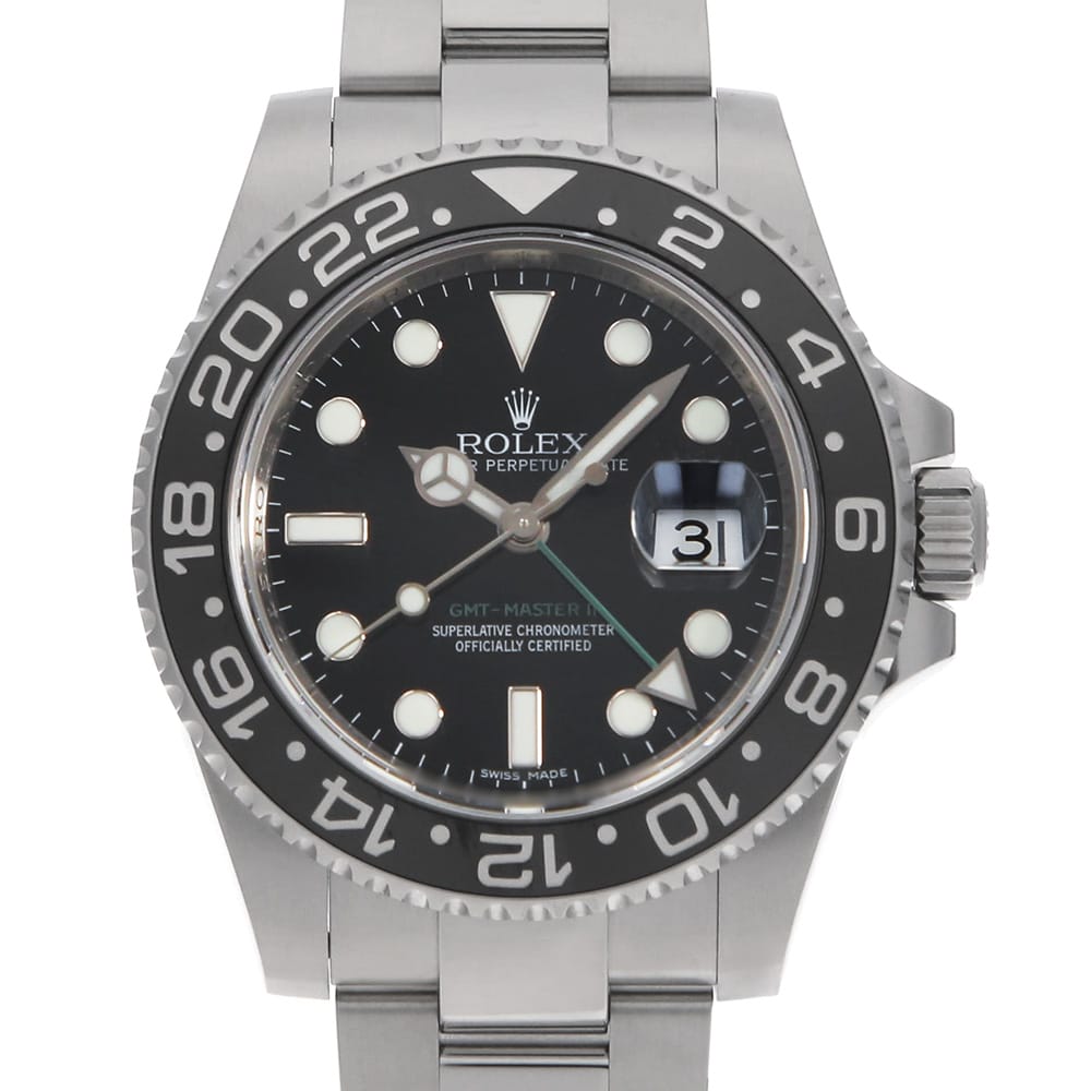 ロレックス GMTマスター 116710LN メンズ 中古