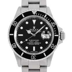 出光100年史 16800 ブラック ROLEX（ロレックス）サブマリーナ デイト 中古