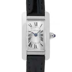 WSTA0082 シルバー Cartier（カルティエ）タンクアメリカン SM 中古  