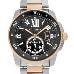 ★新品未使用品★CARTIERカリブルドゥカルティエ ダイバー修理交換用/社外品 新品)CARTIER カルティエ カリブル ドゥ カルティエ ダイバー ブルー