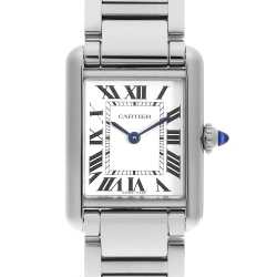 WSTA0041 シルバー Cartier（カルティエ）タンク マスト LM 中古