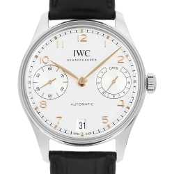 IW510203 シルバー IWC ポルトギーゼ ハンドワインド 8デイズ 中古