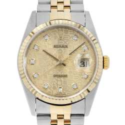 【正規品　ROLEX】デイトジャスト ダイヤ10P 116233G ロレックス(ROLEX) デイトジャスト 10Pダイヤ