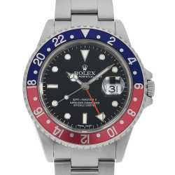 ロレックス GMTマスターⅡ 16710 黒赤ベゼル ロレックス GMTマスターⅡ 赤黒ベゼル 16710 A番 - 腕時計専門店THE