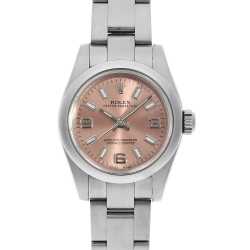 Ｅ４-54)美品稼働 ロレックス 76080 オイスターパーペチュアル 76080 ブラック ROLEX（ロレックス）オイスターパーペチュアル 中古