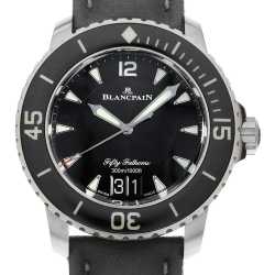 未使用Blancpain純正ストラップ／ブラック／手縫い仕様 BLANCPAIN ブランパン用 革ベルト / オーダーストラップ – 松下庵