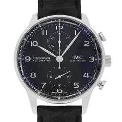 IW371609 ブラック IWC ポルトギーゼ クロノグラフ 新品 | 東京・大阪