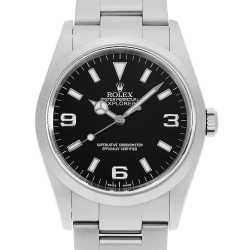 124273 ブラック ROLEX（ロレックス）エクスプローラー36 中古