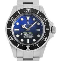 邦楽 Natural 136660 ブルー ROLEX（ロレックス）ディープシー NewDial D-BLUE