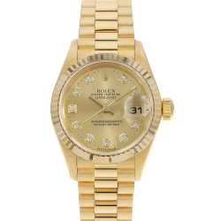 16233G シャンパン ROLEX（ロレックス）デイトジャスト 10Pダイヤ 中古