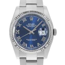 ロレックス デイトジャスト 16200 ホワイト メンズ 時計 【中古