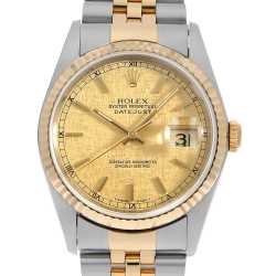16233G シャンパン ROLEX(ロレックス)デイトジャスト 10Pダイヤ 中古 16233G シャンパン ROLEX(ロレックス)デイトジャスト 10Pダイヤ 中古