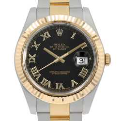116334 ブラック ROLEX（ロレックス）デイトジャストII 中古 | 東京
