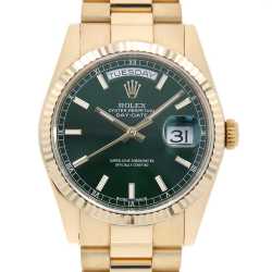 118238 グリーン ROLEX（ロレックス）デイデイト 中古 | 東京・大阪の