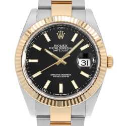 126334 ブラック ROLEX（ロレックス）デイトジャスト41 中古 | 東京