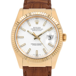 ロレックス デイトジャスト28 279160 シルバー バー 3列 オイスターブレス ランダム番 レディース 中古 腕時計 ROLEX（ロレックス） デイトジャスト28 279160 シルバー ローマ 3列