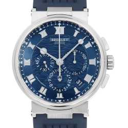 5527BR/12/9WV シルバー Breguet（ブレゲ）マリーン クロノグラフ 5527