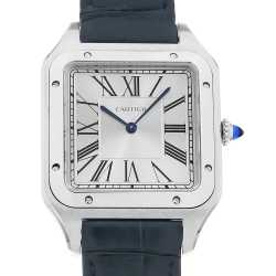 【ゴル吉】Cartier サントスデュモン LM ＷSSA0022 時計 WSSA0022 シルバー Cartier（カルティエ）サントス デュモン LM