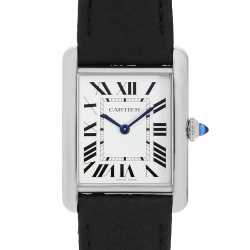 WSTA0042 シルバー Cartier（カルティエ）タンク マスト SM 中古
