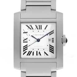 WSTA0041 シルバー Cartier（カルティエ）タンク マスト LM 中古