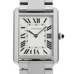 カルティエ Cartier タンクソロLM WSTA0028 シルバー 腕時計 WSTA0028 シルバー Cartier（カルティエ）タンクソロ LM 中古 | 東京