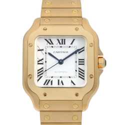 WSSA0023 シルバー Cartier（カルティエ）サントス デュモン SM 中古