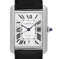 WSTA0042 シルバー Cartier（カルティエ）タンク マスト SM 中古