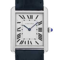 WSTA0042 シルバー Cartier（カルティエ）タンク マスト SM 中古