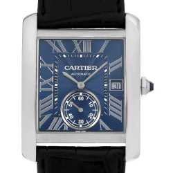 WSTA0010 ブルー Cartier（カルティエ）タンクMC 中古 | 東京・大阪の